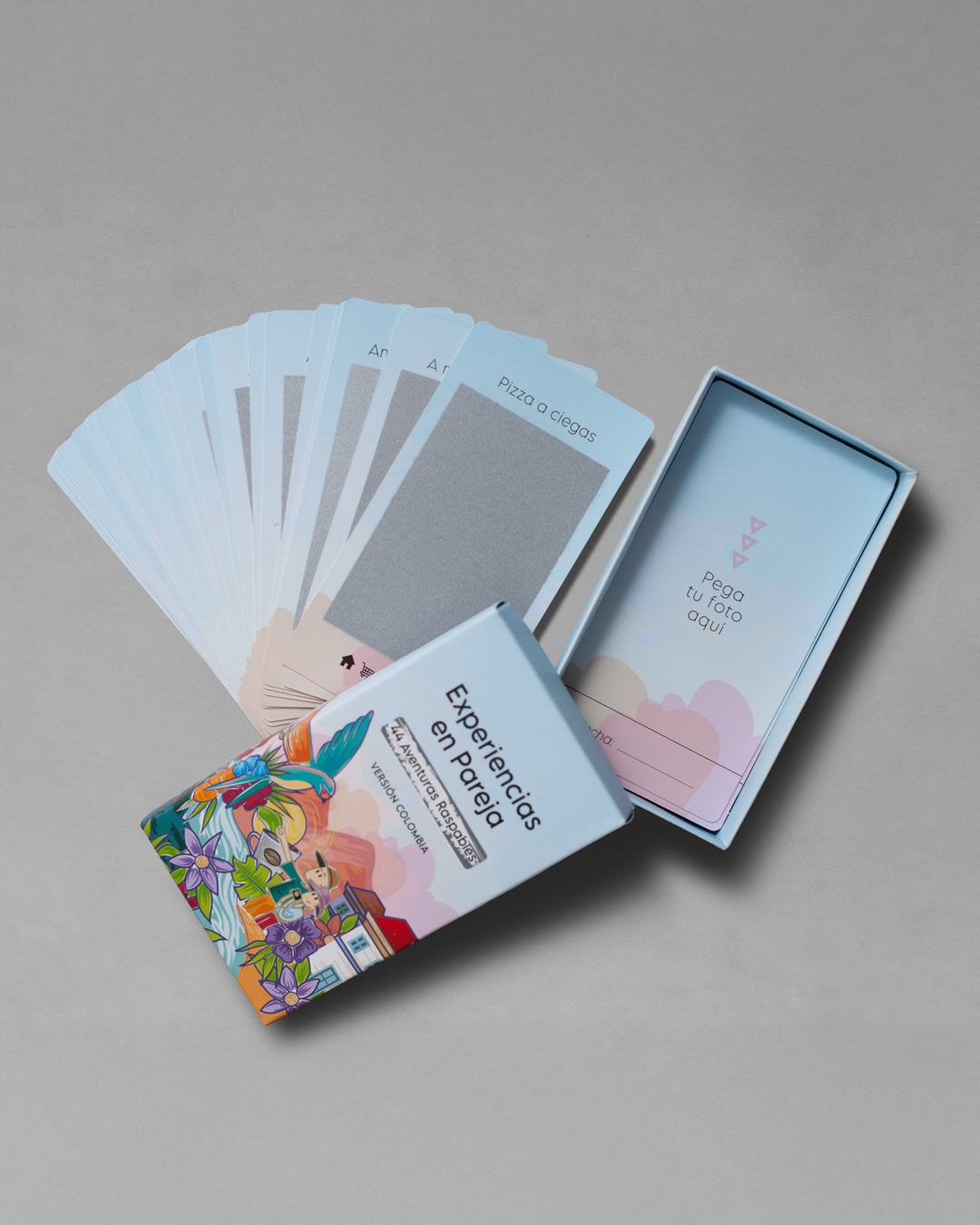 Experiencias en pareja: 44 Aventuras para raspar versión Colombia 🎁 regalo de lujo Viajeros DyD