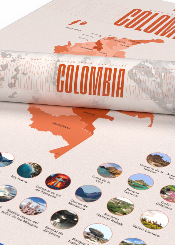 El Caminante: Mapa de Antioquia + 100 cosas que hacer en Antioquia + Mapa de Colombia