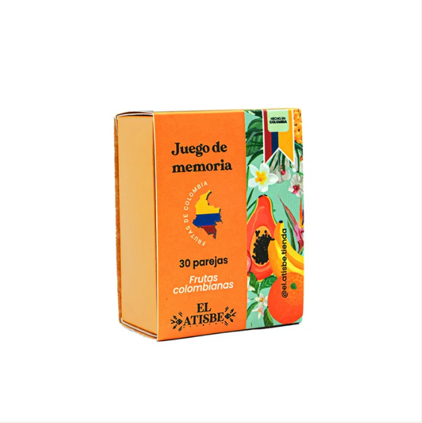 Juego de Memoria Frutas colombianas 🥭