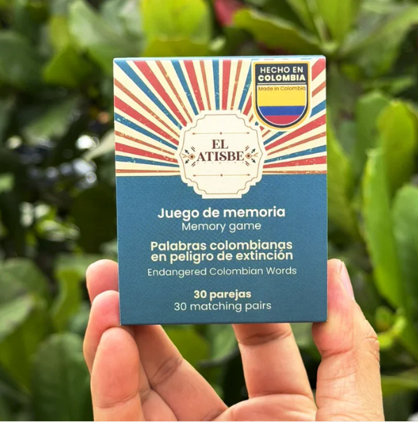 Juego de Memoria Palabras Colombianas 🧩