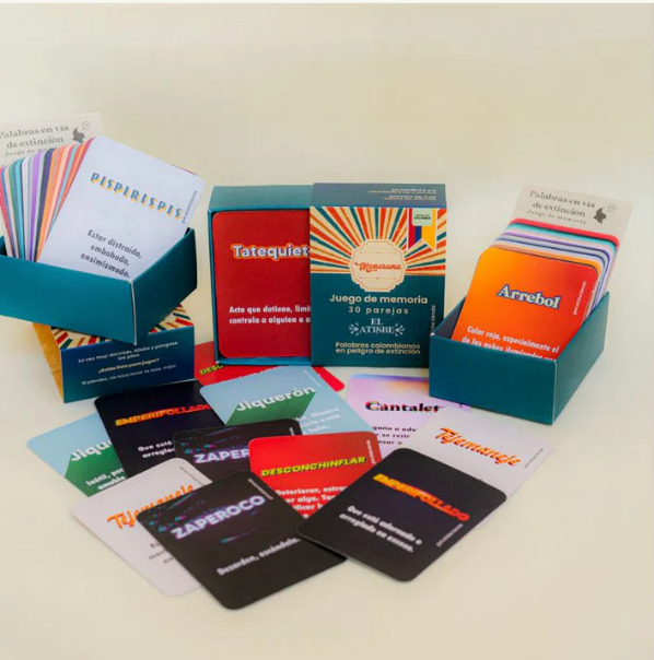 Juego de Memoria Palabras Colombianas 🧩