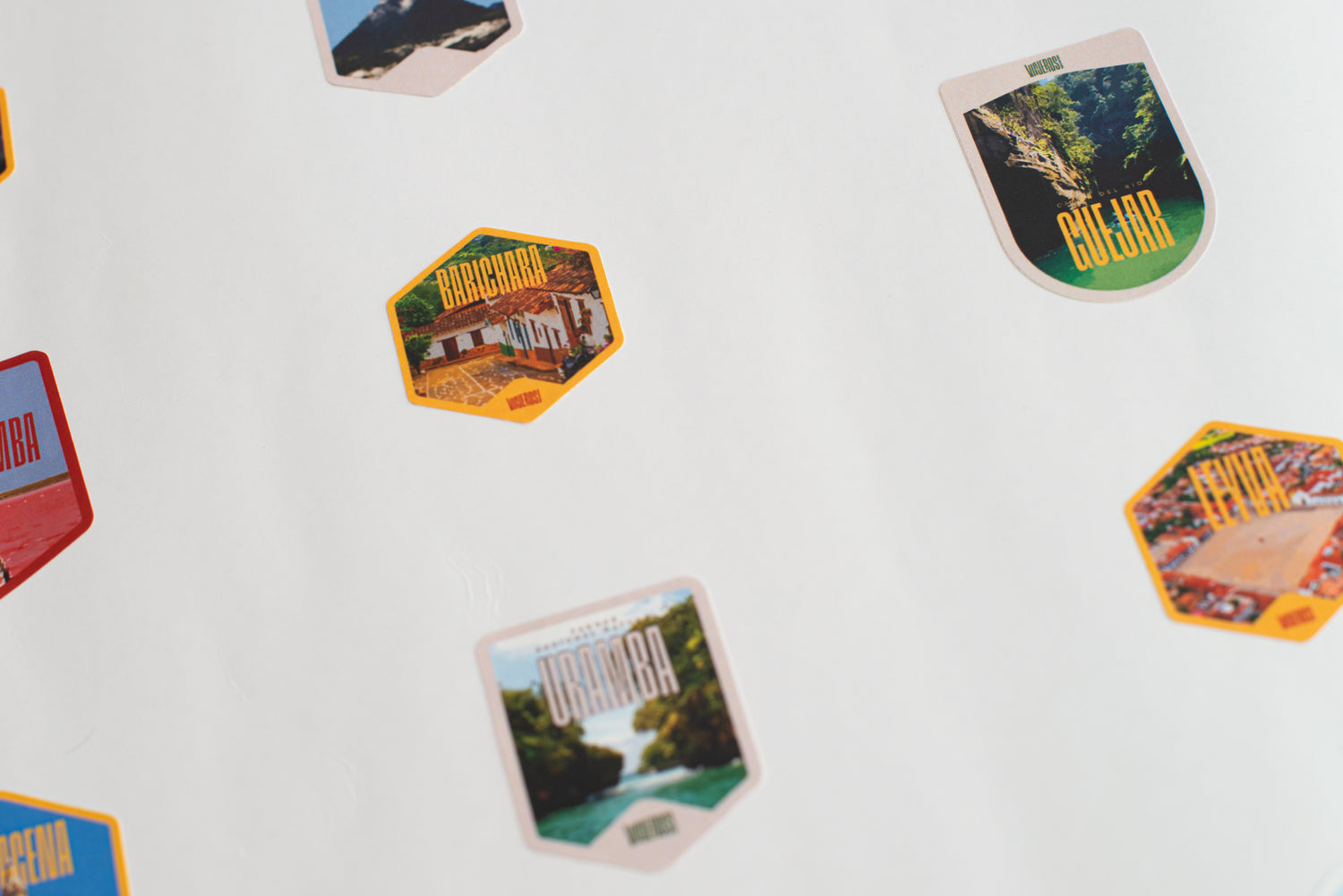 Pack de Stickers lugares de Colombia x 30 🇨🇴
