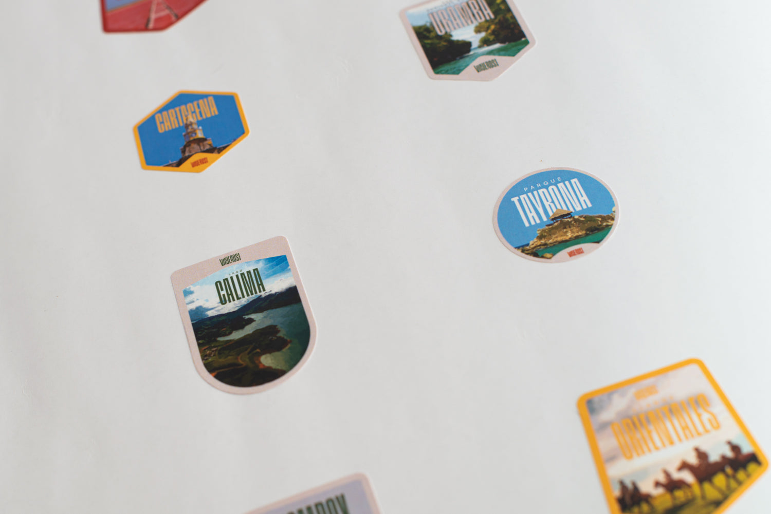 Pack de Stickers lugares de Colombia x 30 🇨🇴