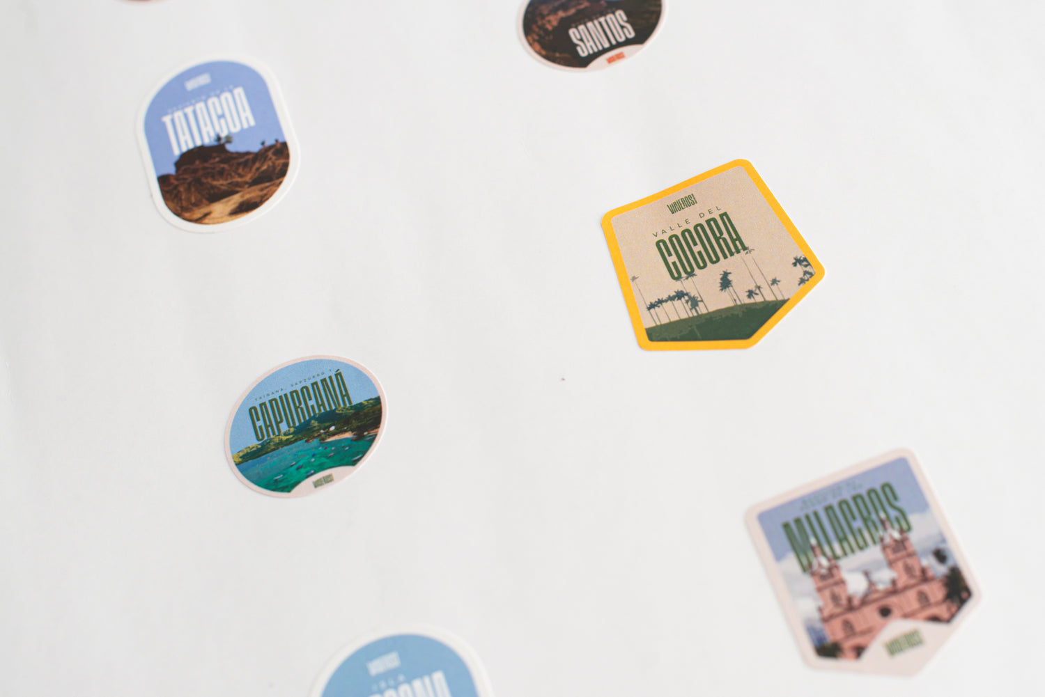 Pack de Stickers lugares de Colombia x 30 🇨🇴
