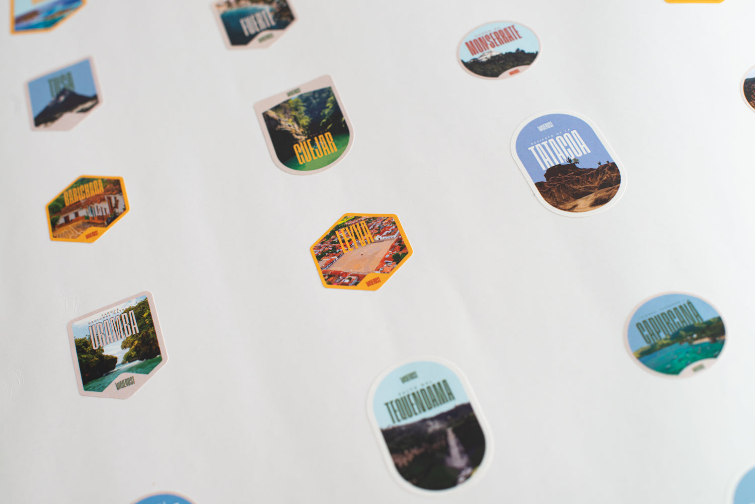 Pack de Stickers lugares de Colombia x 30 🇨🇴