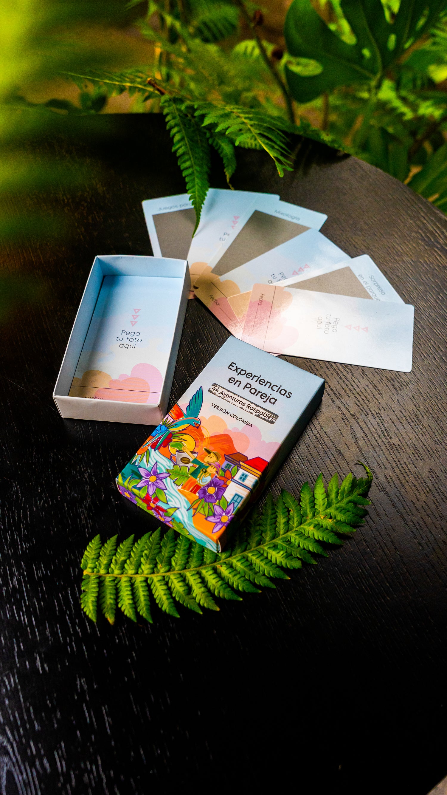 Experiencias en pareja: 44 Aventuras para raspar versión Colombia 🎁 regalo de lujo Viajeros DyD