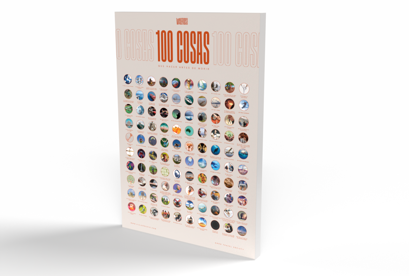 Poster 100 Cosas que hacer Antes de Morir