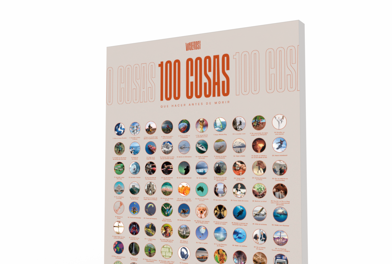 El Trotamundos: Mapa Colombia + Mapamundi + Póster 100 cosas que hacer antes de Morir