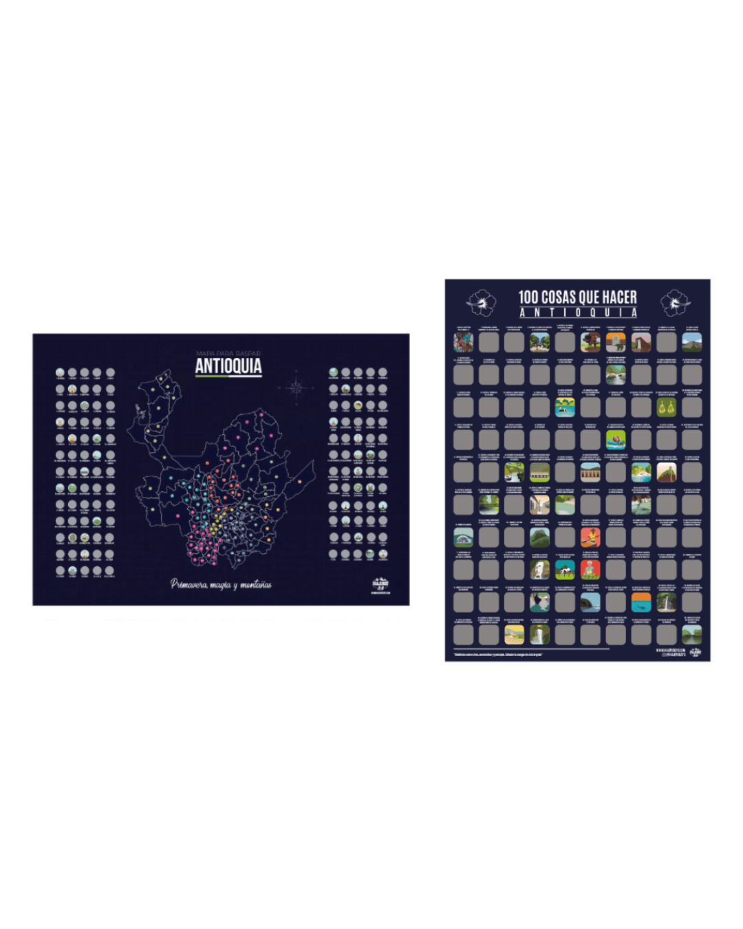 Poster 100 Cosas que hacer en Antioquia