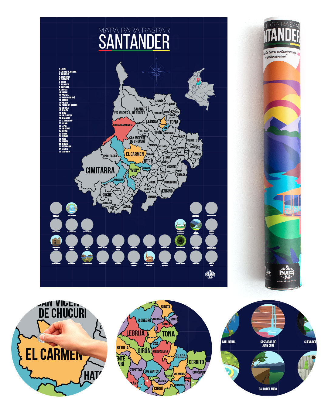 Santander Mapa Tur stico Arsecultur santander-mapa-tur-stico-arsecultur