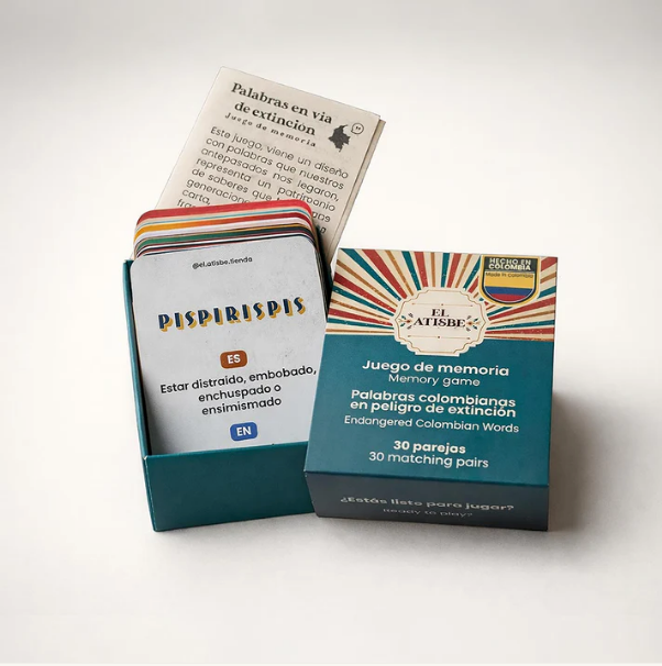 Juego de Memoria Palabras Colombianas 🧩