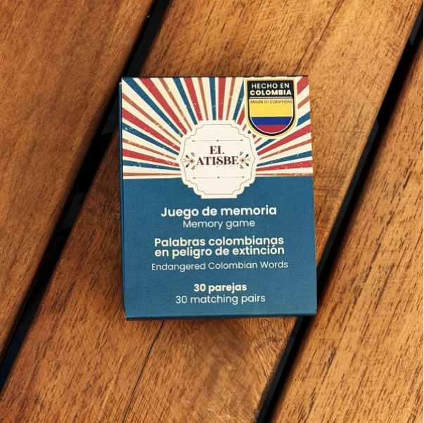 Juego de Memoria Palabras Colombianas 🧩