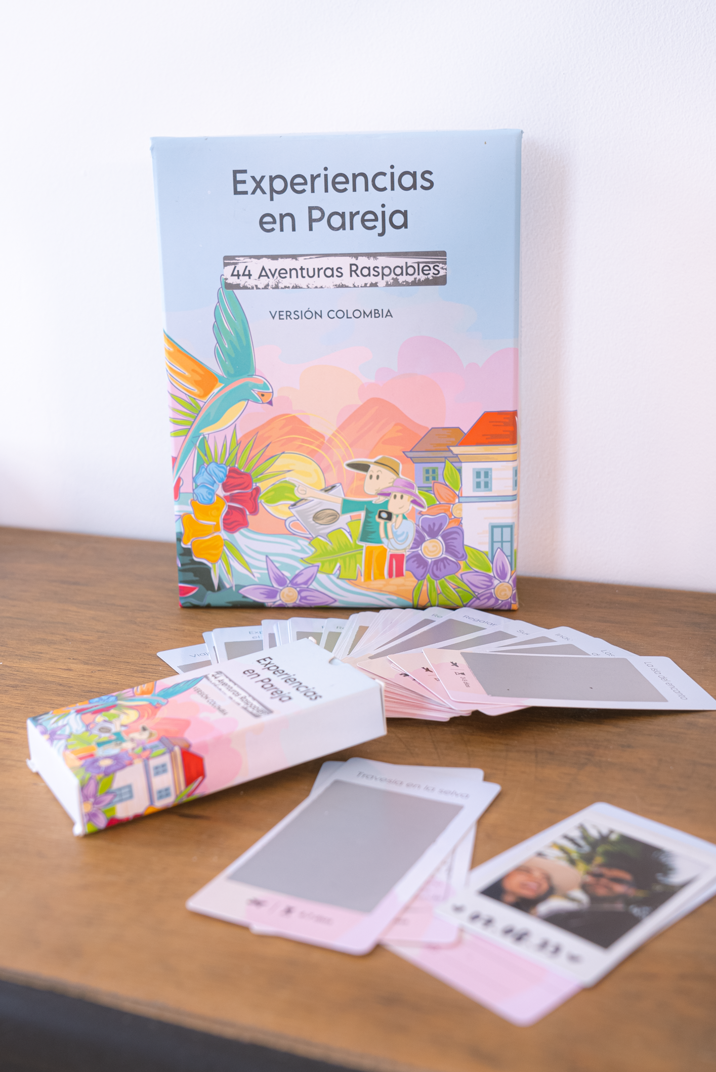 Experiencias en pareja: 44 Aventuras para raspar versión Colombia 🎁 regalo de lujo Viajeros DyD