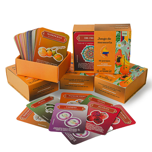 Juego de Memoria Frutas colombianas 🥭