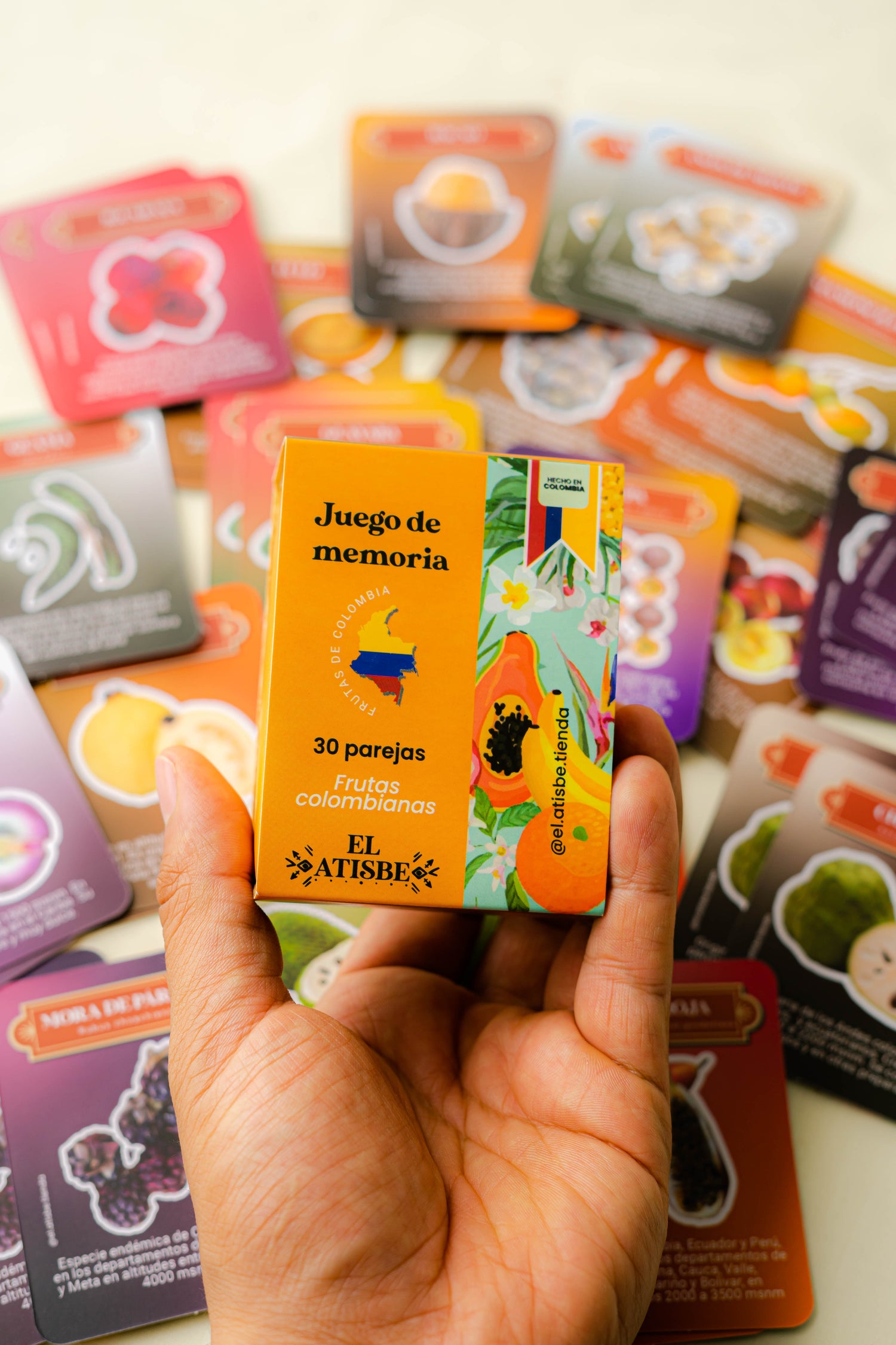 Juego de Memoria Frutas colombianas 🥭